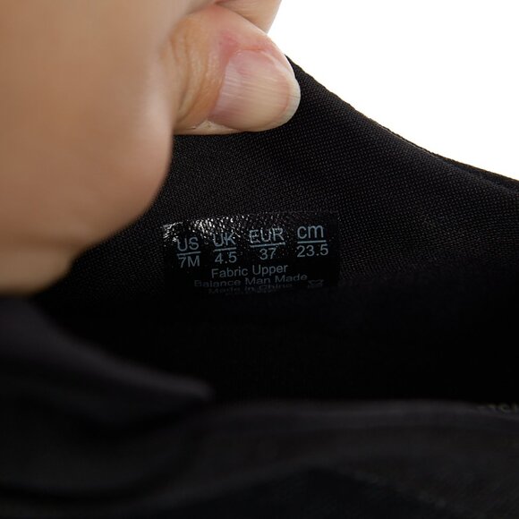 BZees Poetic Black fabric Sneaker Women's Size 7 - Picture 7 of 8